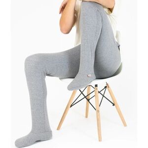 Cozy Gray Joggers Feejays Footie Pants Size Small Classics Cozy Comfortable